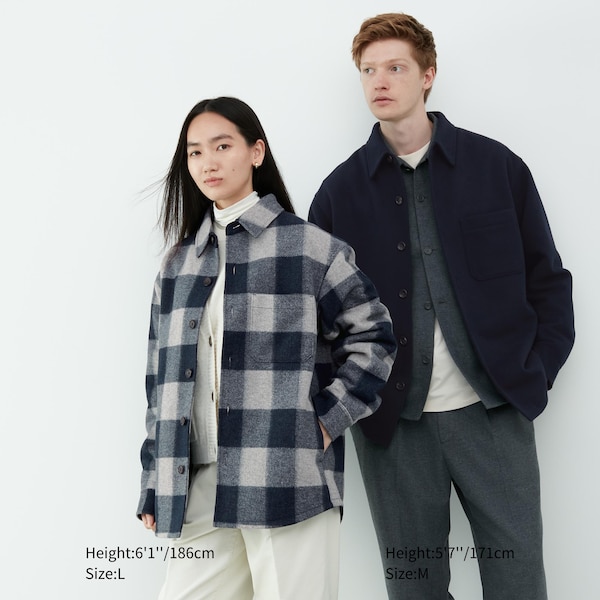 Uniqlo Overshirt Miesten jackets Ruskea | MGNHDP-524