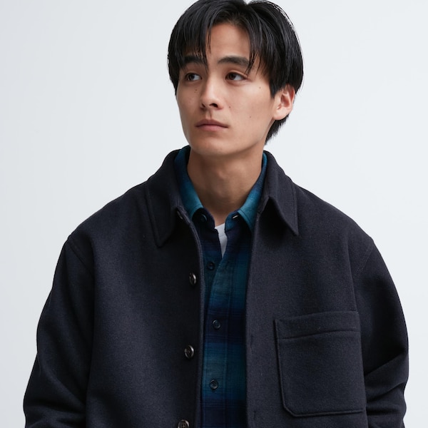 Uniqlo Overshirt Miesten jackets Ruskea | MGNHDP-524