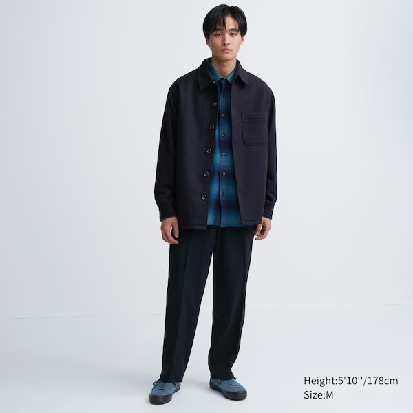 Uniqlo Overshirt Miesten jackets Ruskea | MGNHDP-524