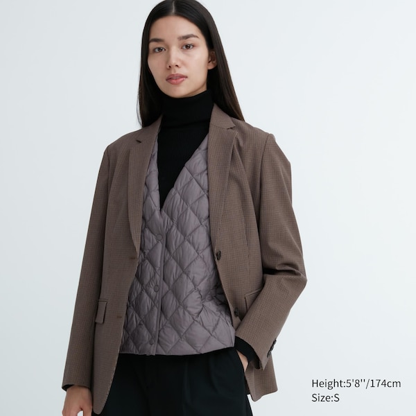 Uniqlo PUFFTECH Quilted Naisten Liivi Harmaat | 0756-POUXR