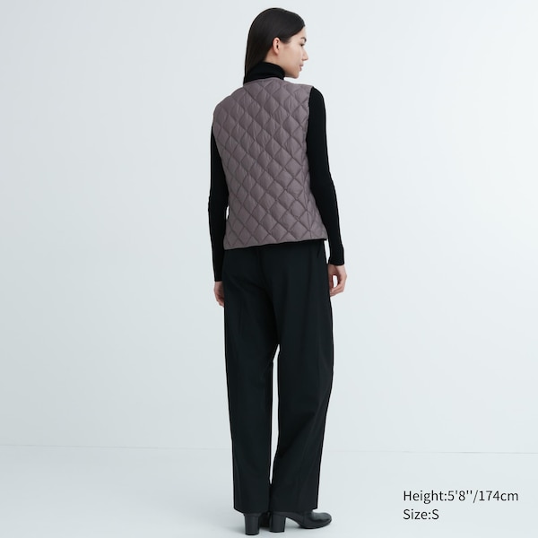 Uniqlo PUFFTECH Quilted Naisten Liivi Harmaat | 0756-POUXR