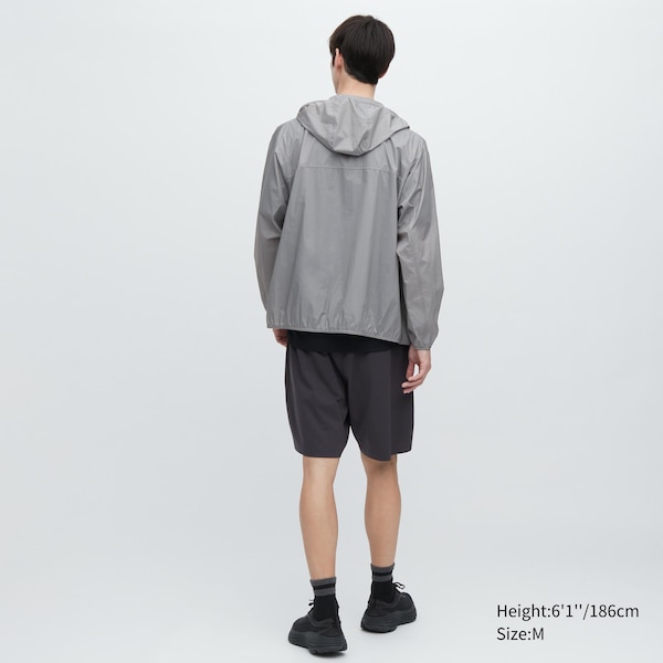 Uniqlo Pocketable UV Protection 3D Cut Miesten Parka Harmaat | 0526-EZLIG