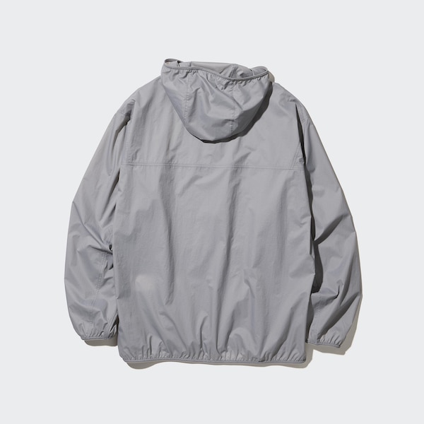 Uniqlo Pocketable UV Protection 3D Cut Miesten Parka Harmaat | RWHDBK-395