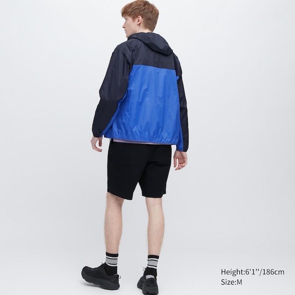 Uniqlo Pocketable UV Protection 3D Cut Miesten Parka Sininen | ITLEZX-745