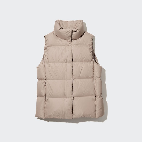 Uniqlo Powder Soft Down Naisten Liivi Beige | 1642-MDYCK