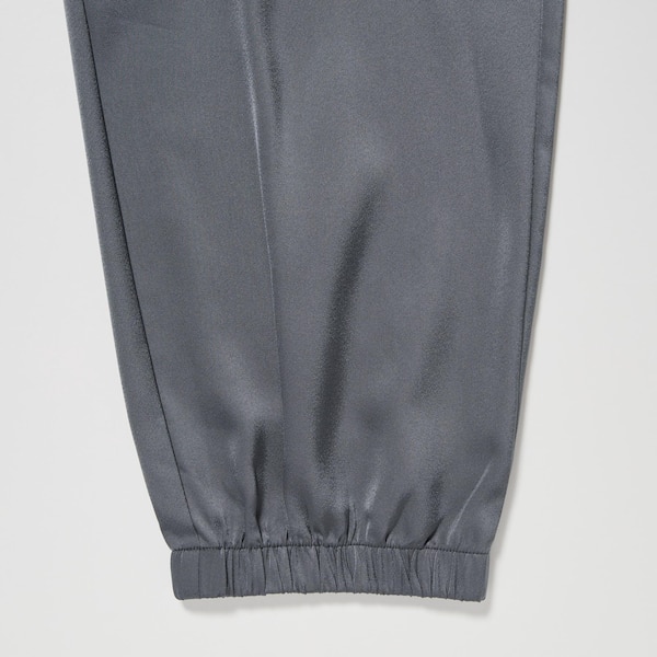 Uniqlo Satin Drape Naisten Juoksuvaatteet Tummanharmaat | 2539-ZEVAY