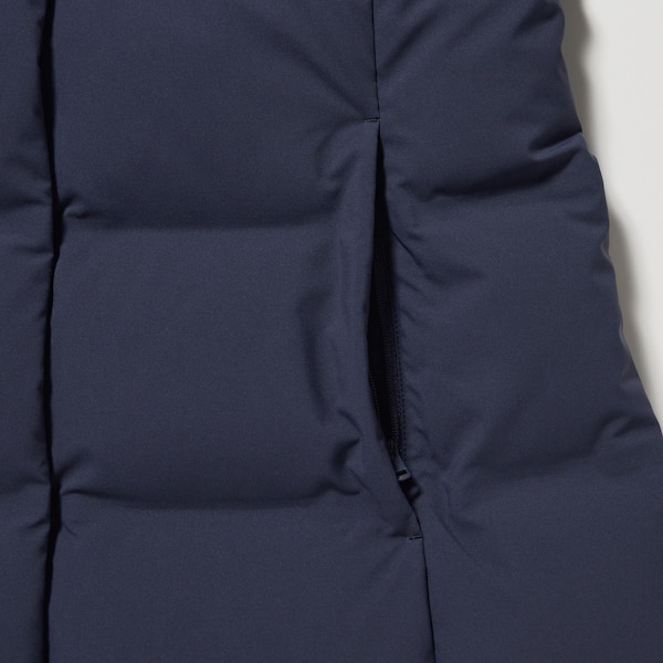 Uniqlo Seamless Down Long Naisten Takit Laivastonsininen | 2389-MRDCS