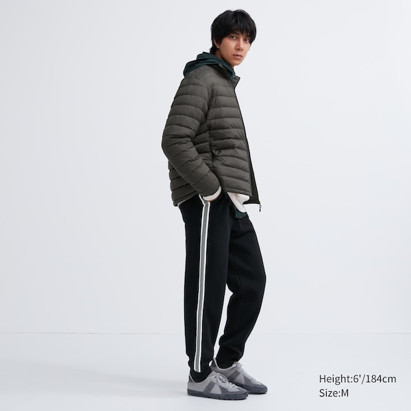 Uniqlo Side-Stripe Miesten Collegehousut Mustat | 6837-NSMVP