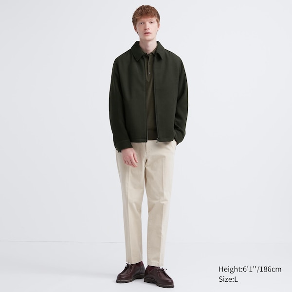 Uniqlo Single Collar Short Blouson Miesten jackets Ruskea | PNLCRJ-315