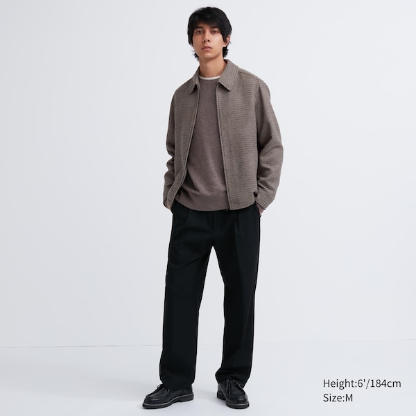 Uniqlo Single Collar Short Blouson Miesten jackets Ruskea | GAMXUL-562