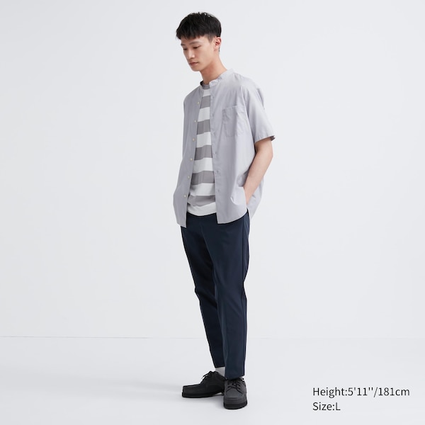 Uniqlo Smart Ankle Miesten Housut Laivastonsininen | 3816-AMVLH