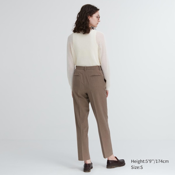 Uniqlo Smart Ankle Naisten Housut Ruskea | 1270-LTYZD