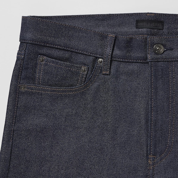 Uniqlo Stretch Selvedge Slim-Fit Miesten Farkut Harmaat | 0893-TVJOW