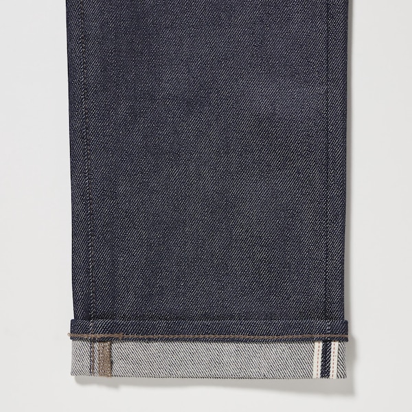 Uniqlo Stretch Selvedge Slim-Fit Miesten Farkut Harmaat | 0893-TVJOW