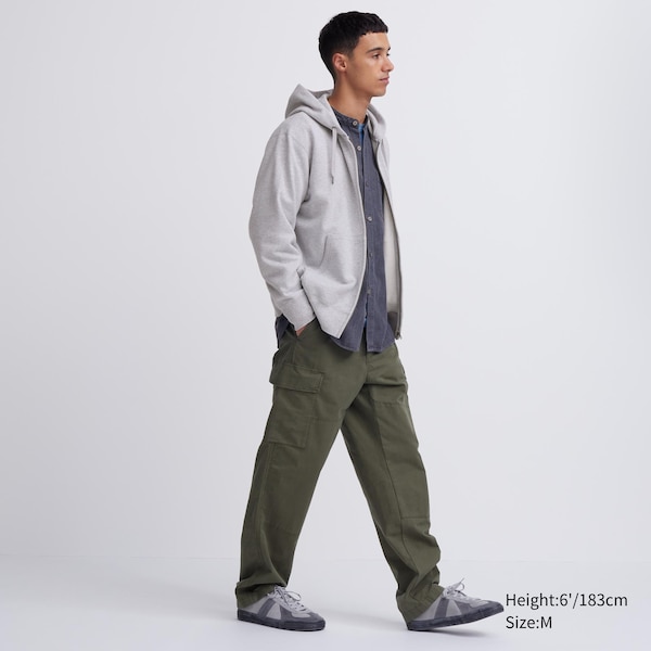 Uniqlo Sweat Long-Sleeve Full-Zip Miesten Huppari Harmaat | 9710-UFTNS