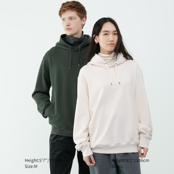 Uniqlo Sweat Pullover Long-Sleeve Miesten Huppari Sininen | 5237-IPRJU