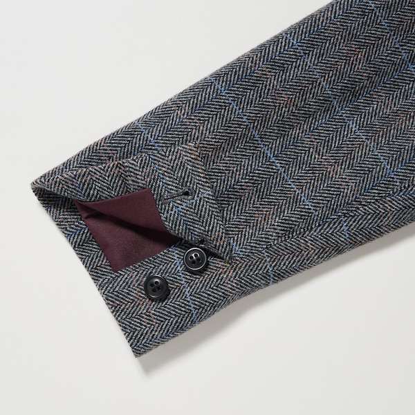 Uniqlo Tweed Checked Naisten Haalarit Harmaat | 4563-XOZFQ