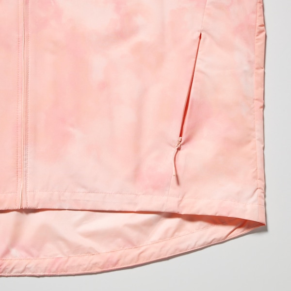 Uniqlo UV Protection Printed Pocketable Naisten Parka Pinkki | 3612-OJGUR