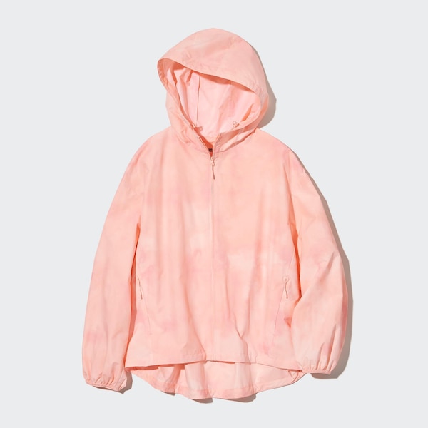 Uniqlo UV Protection Printed Pocketable Naisten Parka Pinkki | 3612-OJGUR