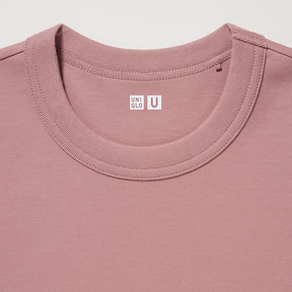 Uniqlo U Crew Neck Short-Sleeve Naisten T Paidat Pinkki | 8150-BMRHN