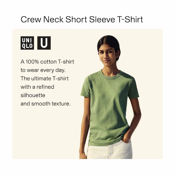 Uniqlo U Crew Neck Short-Sleeve Naisten T Paidat Pinkki | 8150-BMRHN