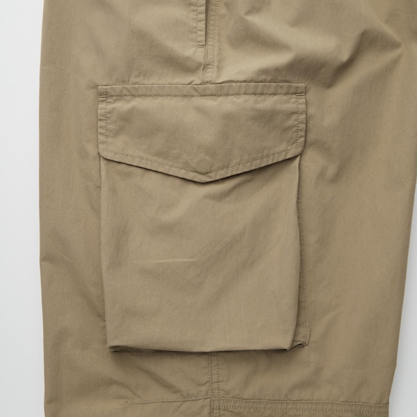 Uniqlo U Wide-Fit Parachute Cargo Naisten Housut Oliivinvihreä | 6743-VIWNQ