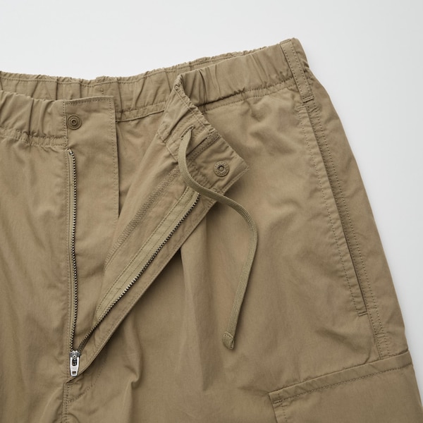 Uniqlo U Wide-Fit Parachute Cargo Naisten Housut Oliivinvihreä | 6743-VIWNQ