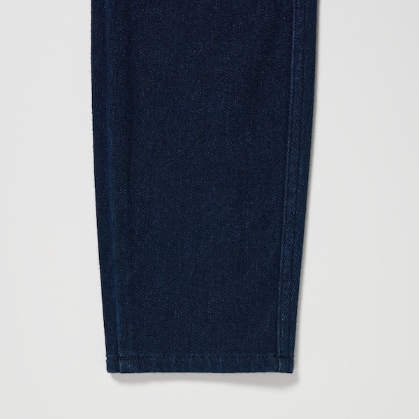 Uniqlo Ultra Stretch Denim Cropped Leggings Naisten Housut Laivastonsininen | 9731-QCAMU