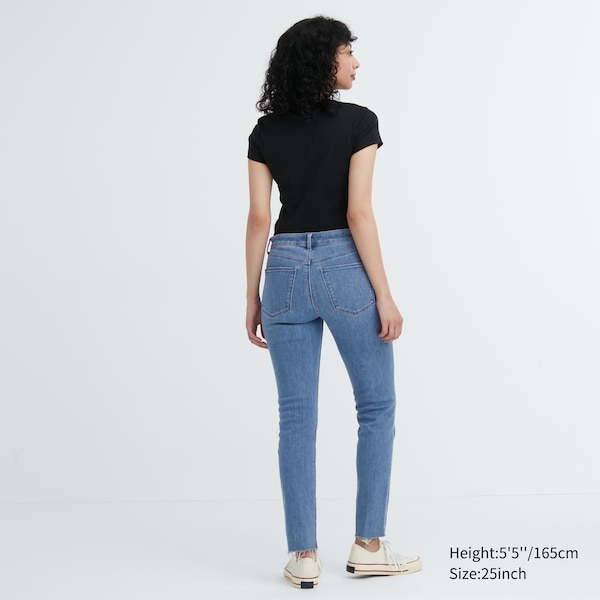 Uniqlo Ultra Stretch Distressed Naisten Farkut Sininen | 3671-HNIME