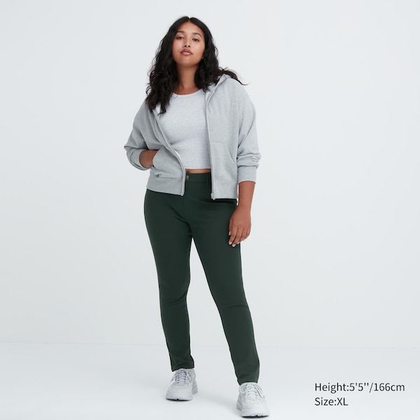 Uniqlo Ultra Stretch Naisten Leggings Tummanvihreä | 0683-NKFVL