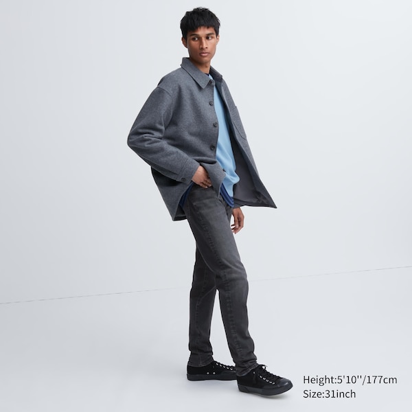 Uniqlo Ultra Stretch Skinny-Fit Miesten Farkut Harmaat | 8095-PDHZN