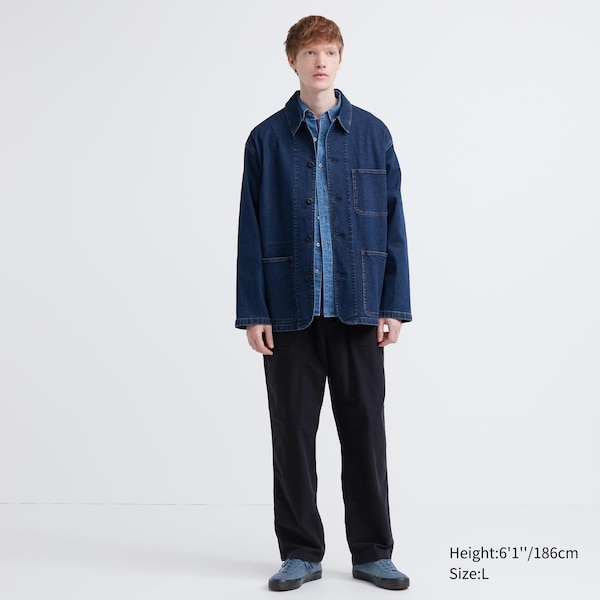 Uniqlo Utility Miesten jackets Sininen | FTQKEC-513