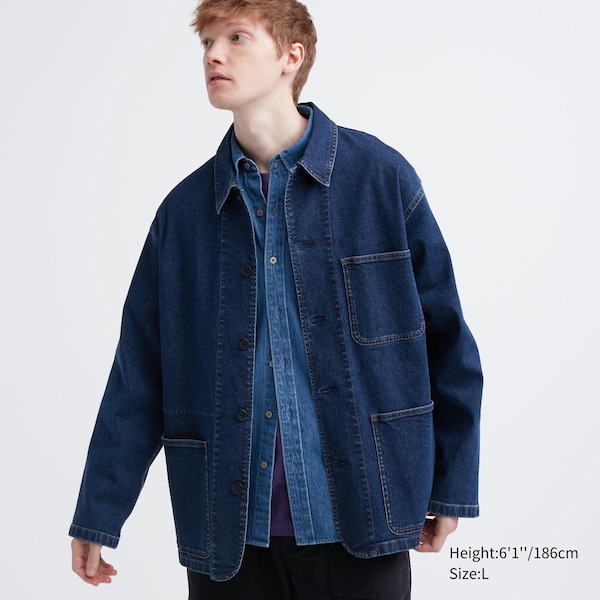 Uniqlo Utility Miesten jackets Sininen | FTQKEC-513