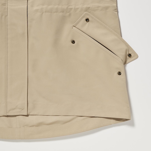 Uniqlo Utility Naisten Parka Beige | 2607-WOUHT