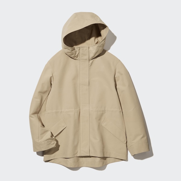 Uniqlo Utility Naisten Parka Beige | 2607-WOUHT