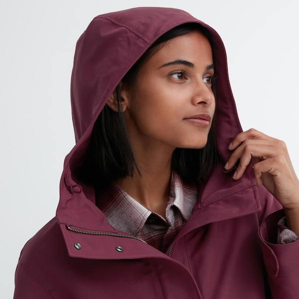 Uniqlo Utility Naisten Parka Viininpunainen | 5604-IGXVZ