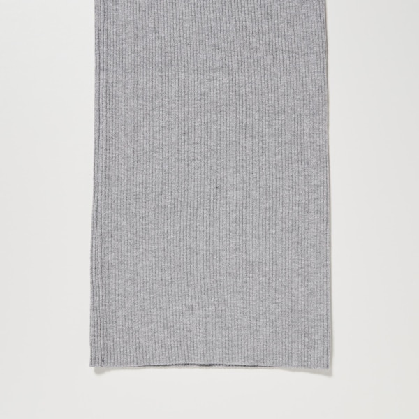 Uniqlo Washable Knit Ribbed Naisten Housut Harmaat | 9148-KZTOH