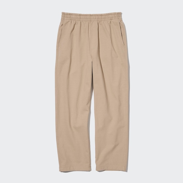 Uniqlo Washed Jersey Ankle Miesten Housut Beige | 0264-FNXSK