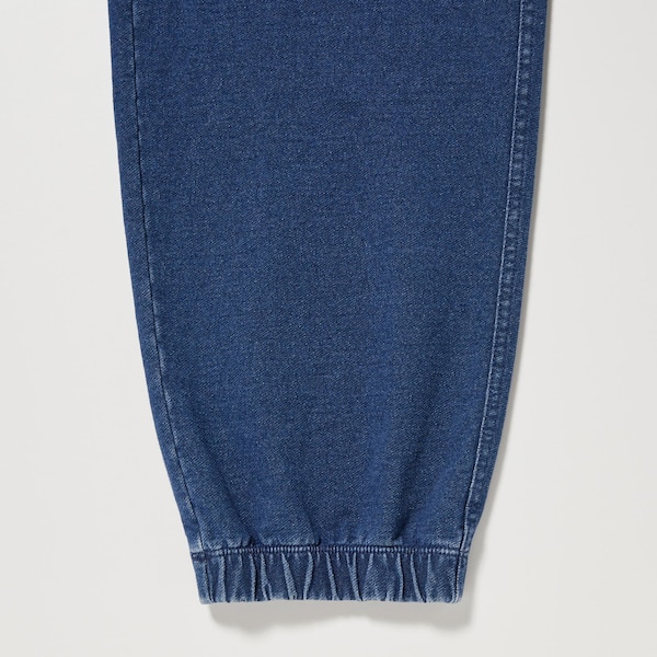 Uniqlo Washed Jersey Denim Miesten Juoksuvaatteet Sininen | 5214-TMCOX