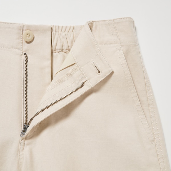 Uniqlo Wide Straight Cargo Naisten Housut Valkoinen | 5031-VWGOY