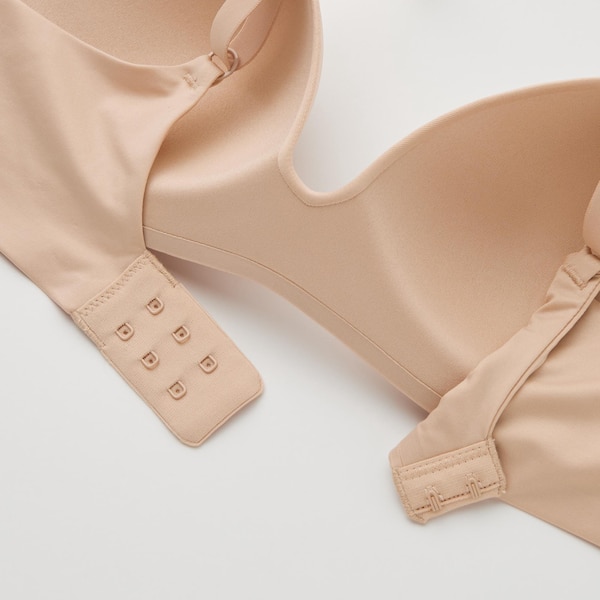 Uniqlo Wireless Naisten Rintaliivit Beige | 1728-LSJXU